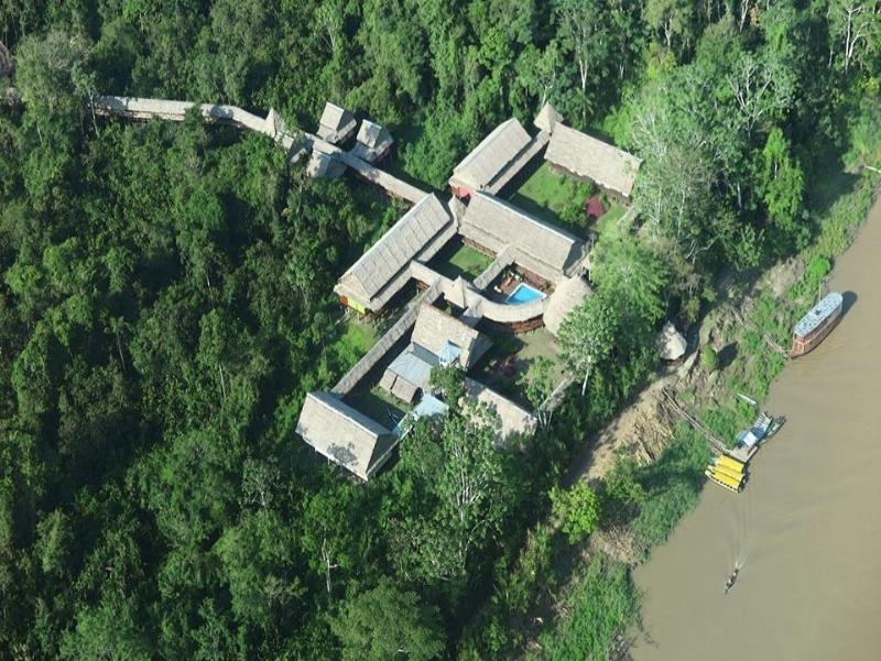 Francisco de Orellana Heliconia Amazon River Lodge מראה חיצוני תמונה