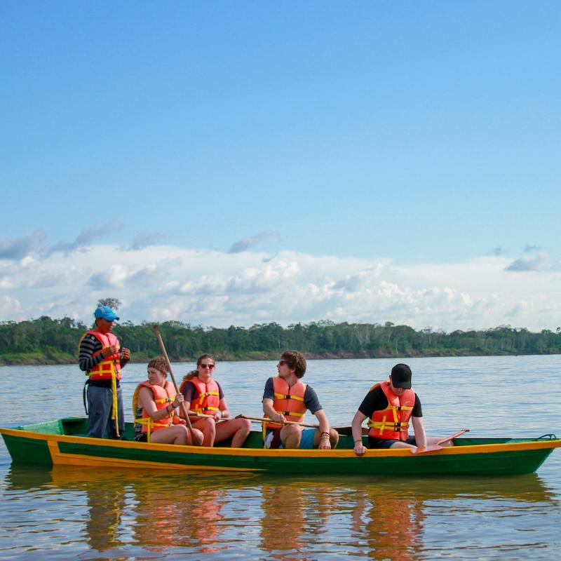 Francisco de Orellana Heliconia Amazon River Lodge מראה חיצוני תמונה